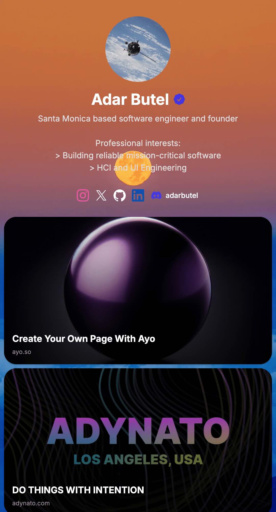 Ayo Mobile Example